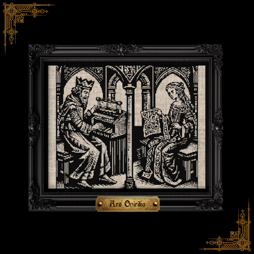 King And Queen - Cross Stitch Pattern