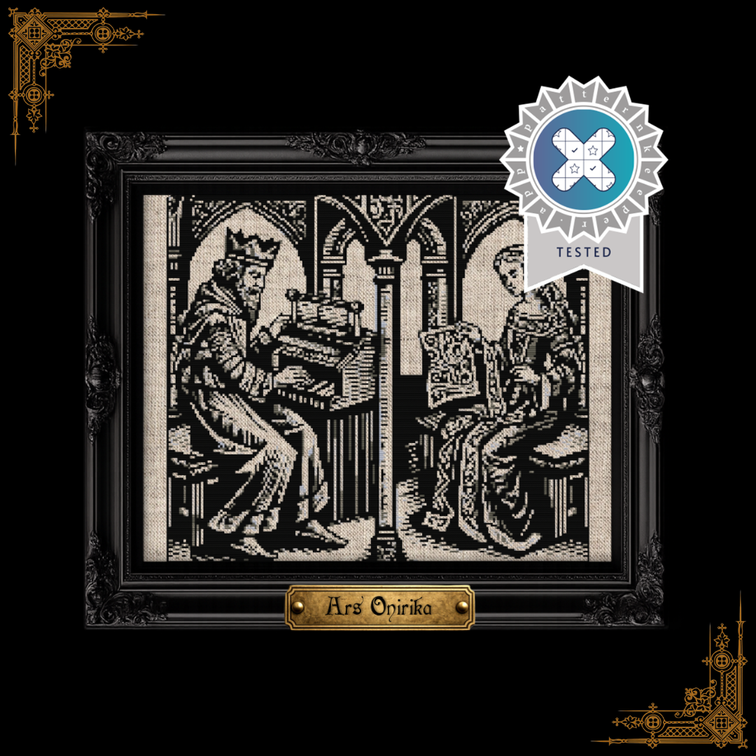 King And Queen - Cross Stitch Pattern
