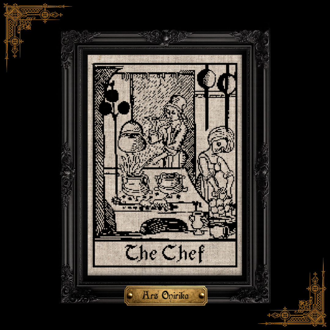 Medieval Chef - Cross Stitch Pattern