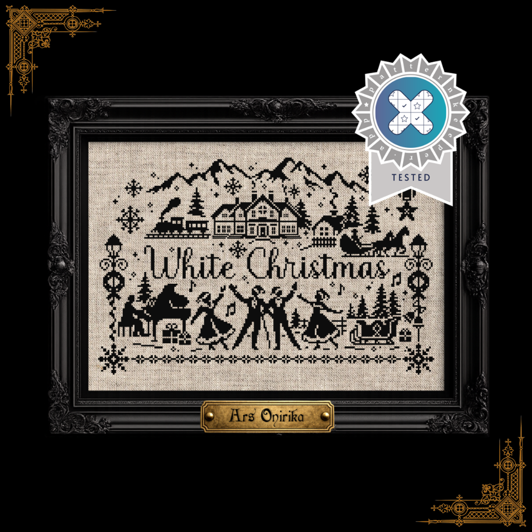 White Christmas - Cross Stitch Pattern