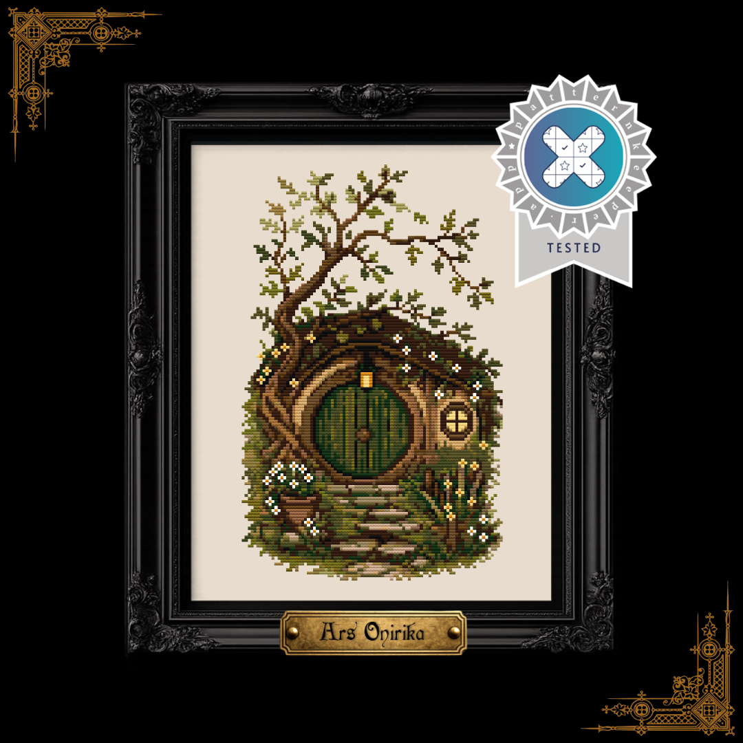 Hobbit Door - Cross Stitch Pattern (Copia)