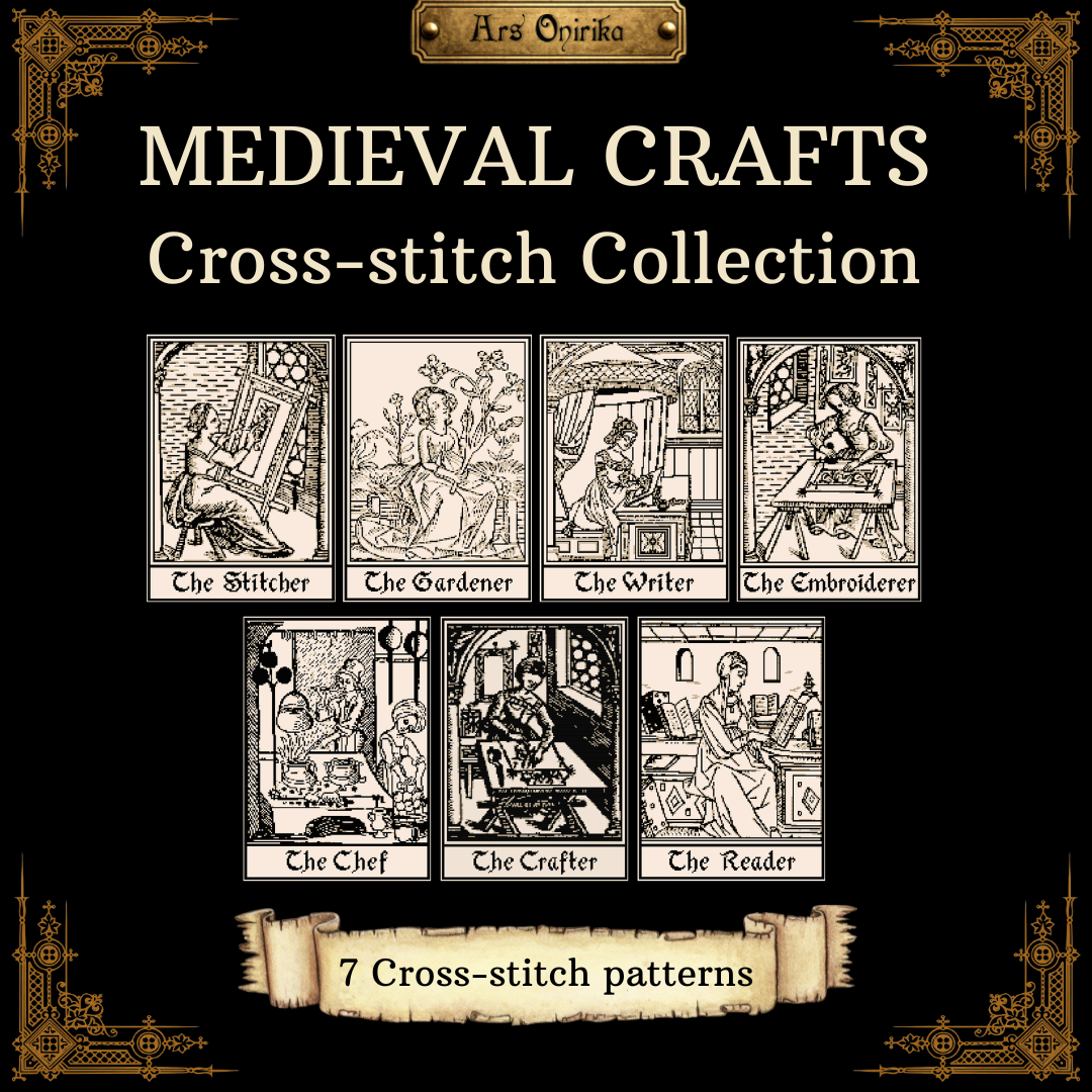 Medieval Crafts Bundle - Cross Stitch Pattern