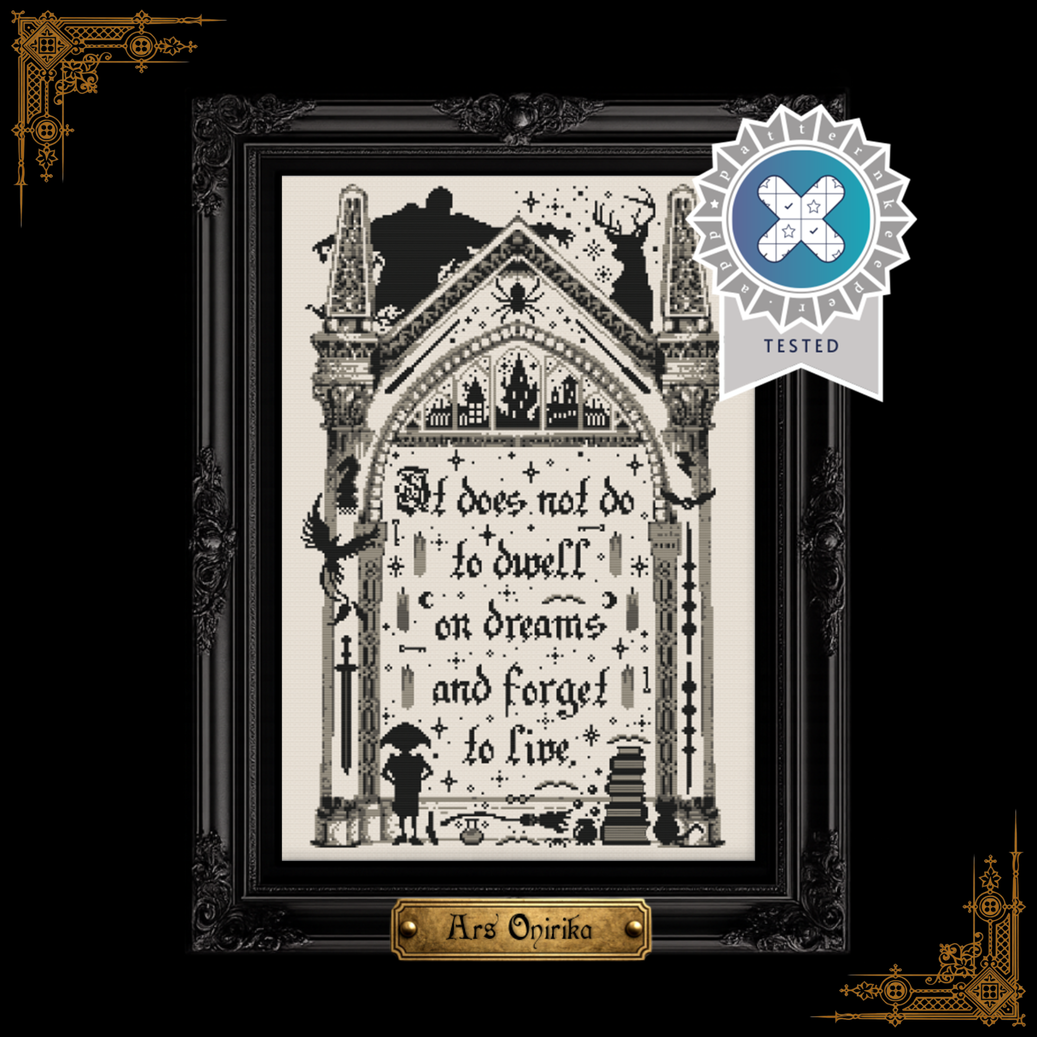 𝐌𝐀𝐆𝐈𝐂 𝐌𝐈𝐑𝐑𝐎𝐑 – 𝐂𝐫𝐨𝐬𝐬 𝐒𝐭𝐢𝐭𝐜𝐡 𝐏𝐚𝐭𝐭𝐞𝐫𝐧