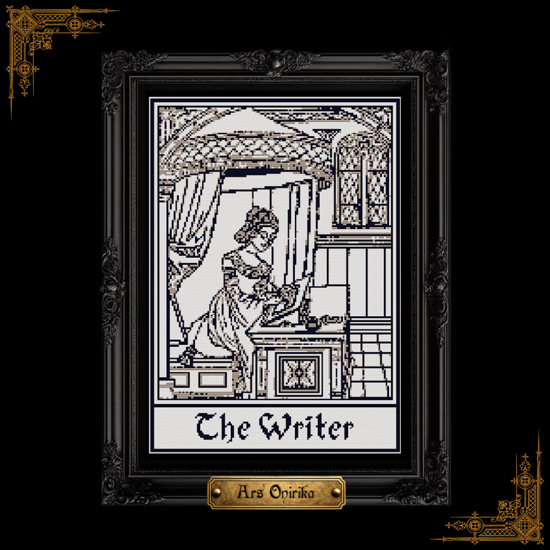 𝐌𝐄𝐃𝐈𝐄𝐕𝐀𝐋 𝐖𝐑𝐈𝐓𝐄𝐑 – 𝐂𝐫𝐨𝐬𝐬 𝐒𝐭𝐢𝐭𝐜𝐡 𝐏𝐚𝐭𝐭𝐞𝐫𝐧