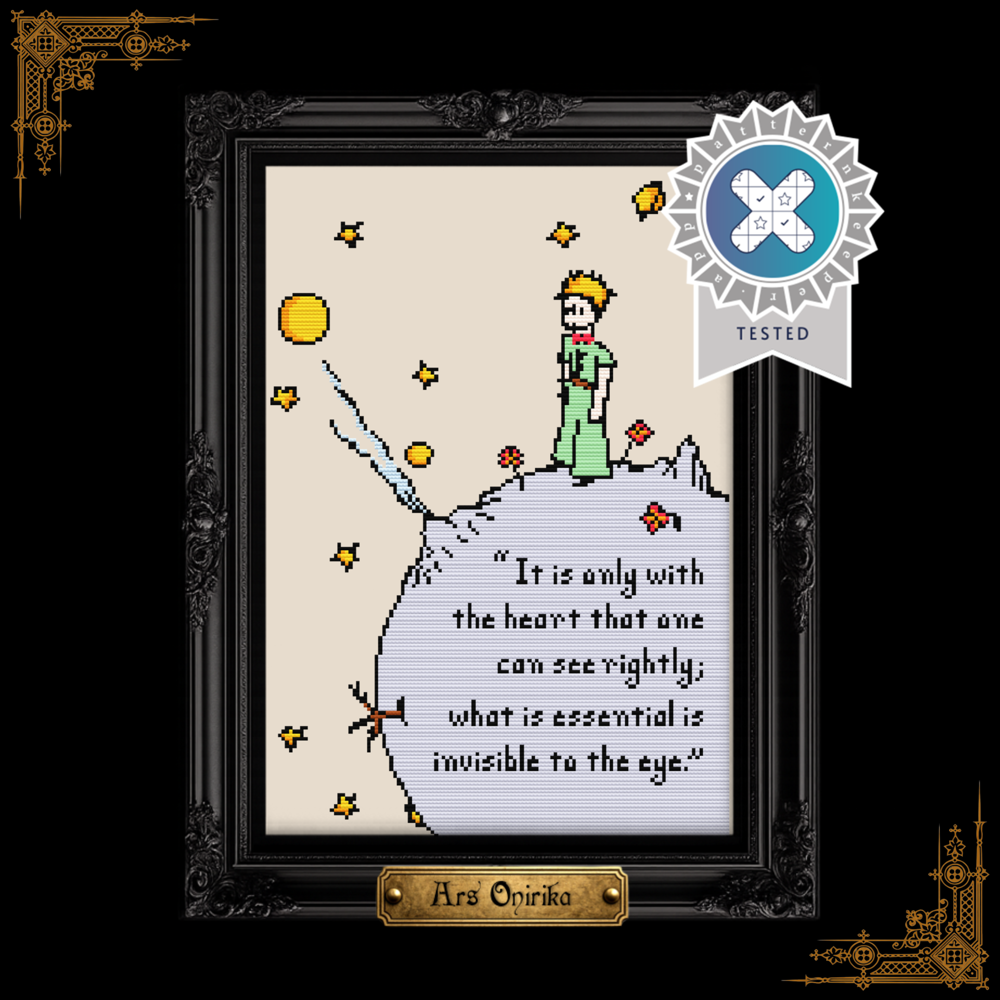 The Little Prince - Cross Stitch Pattern