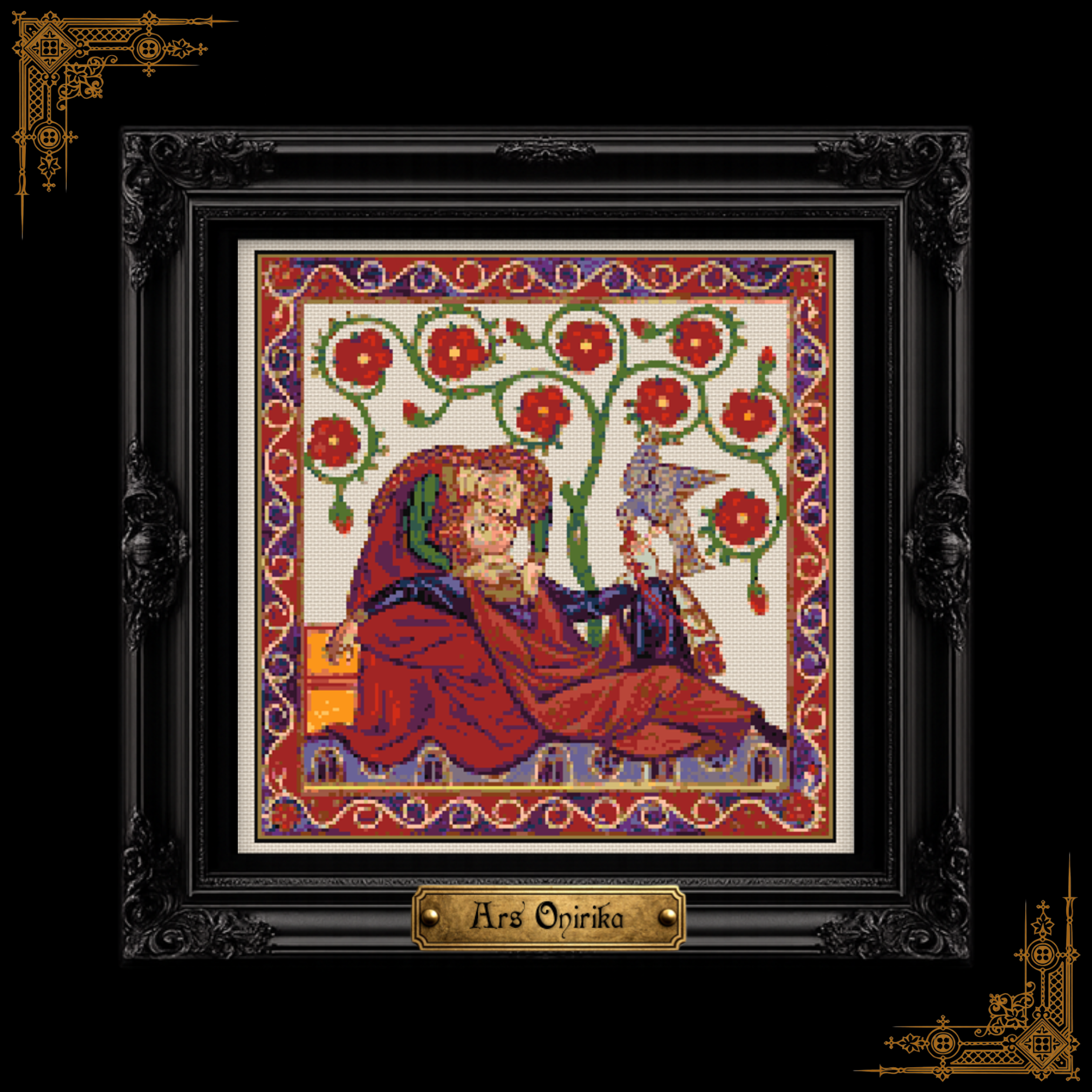 𝐌𝐄𝐃𝐈𝐄𝐕𝐀𝐋 𝐂𝐎𝐃𝐄𝐗 (𝐈)– 𝐂𝐫𝐨𝐬𝐬 𝐒𝐭𝐢𝐭𝐜𝐡 𝐏𝐚𝐭𝐭𝐞𝐫𝐧