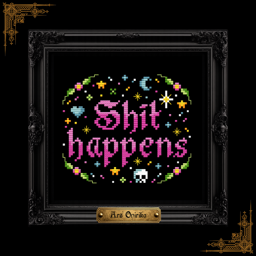 𝐒𝐇𝐈𝐓 𝐇𝐀𝐏𝐏𝐄𝐍𝐒 – 𝐂𝐫𝐨𝐬𝐬 𝐒𝐭𝐢𝐭𝐜𝐡 𝐏𝐚𝐭𝐭𝐞𝐫𝐧