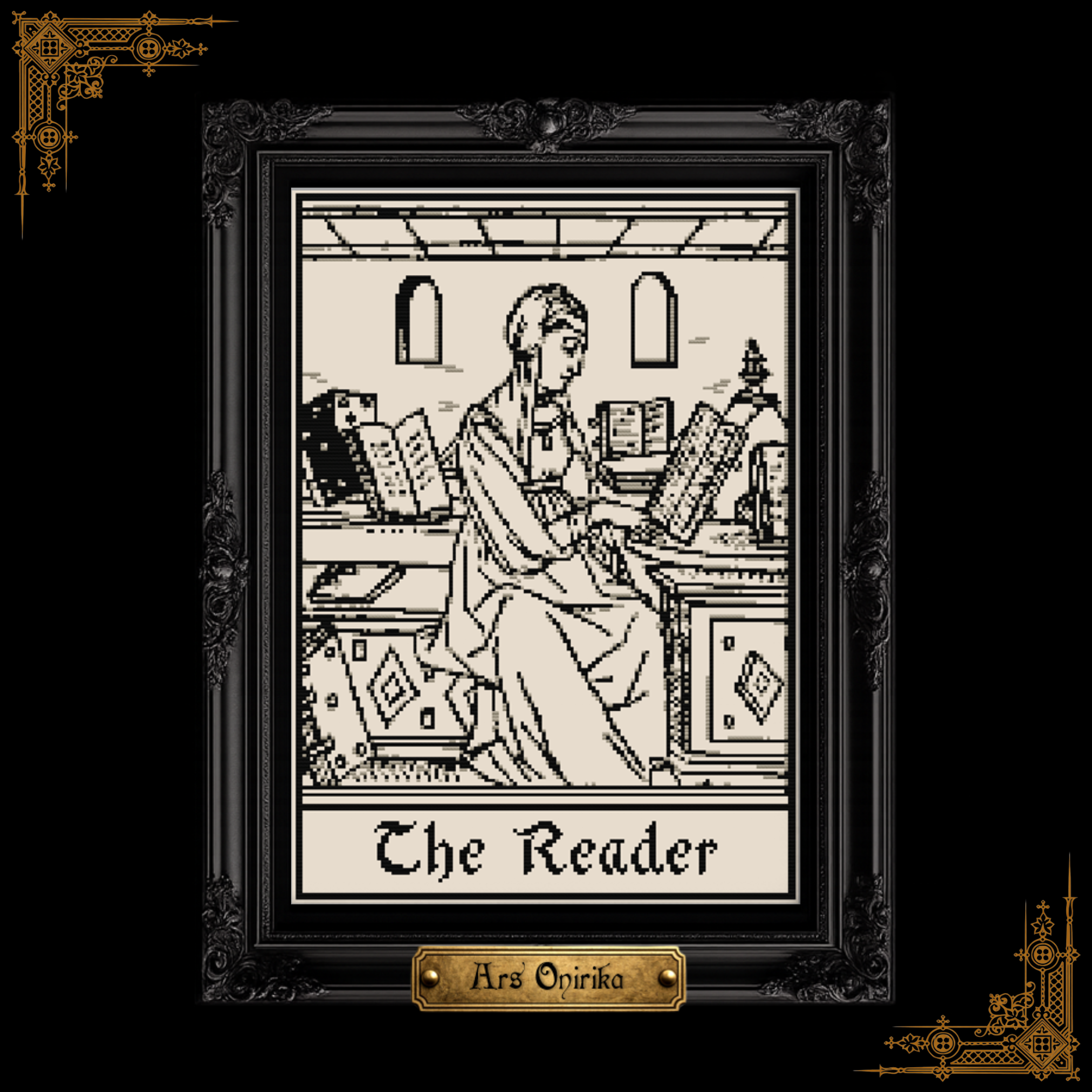 𝐓𝐇𝐄 𝐑𝐄𝐀𝐃𝐄𝐑 – 𝐂𝐫𝐨𝐬𝐬 𝐒𝐭𝐢𝐭𝐜𝐡 𝐏𝐚𝐭𝐭𝐞𝐫𝐧