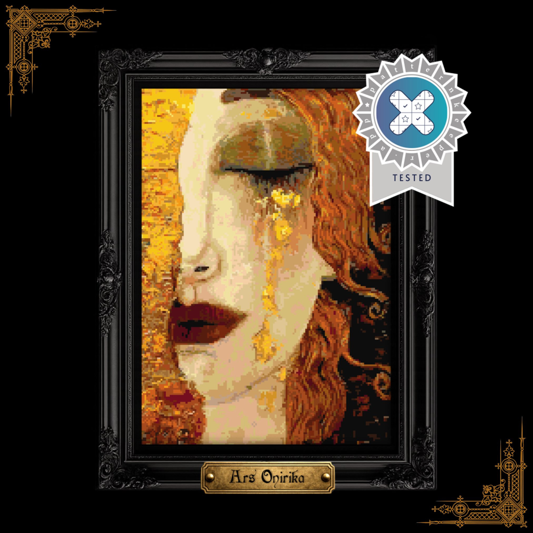 Freya's Tears - Cross Stitch Pattern