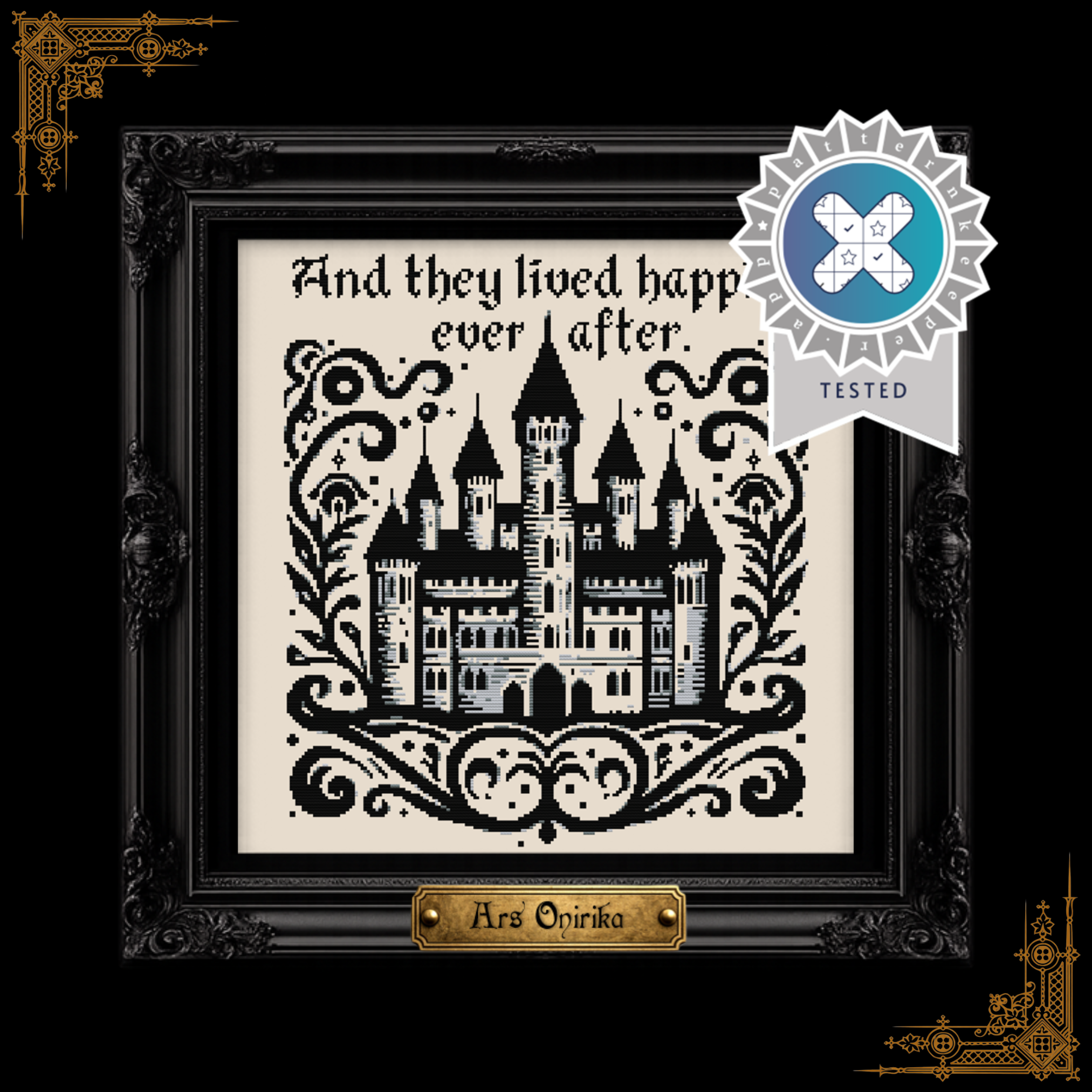 Medieval Fairytale Castle - Cross Stitch Pattern