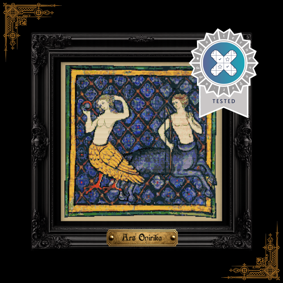 Siren & Centaur - Cross Stitch Pattern