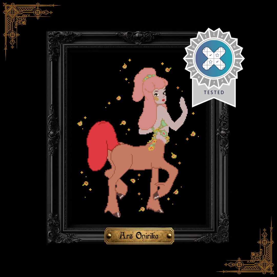 Pink Fantasy Centaur - Cross Stitch Pattern