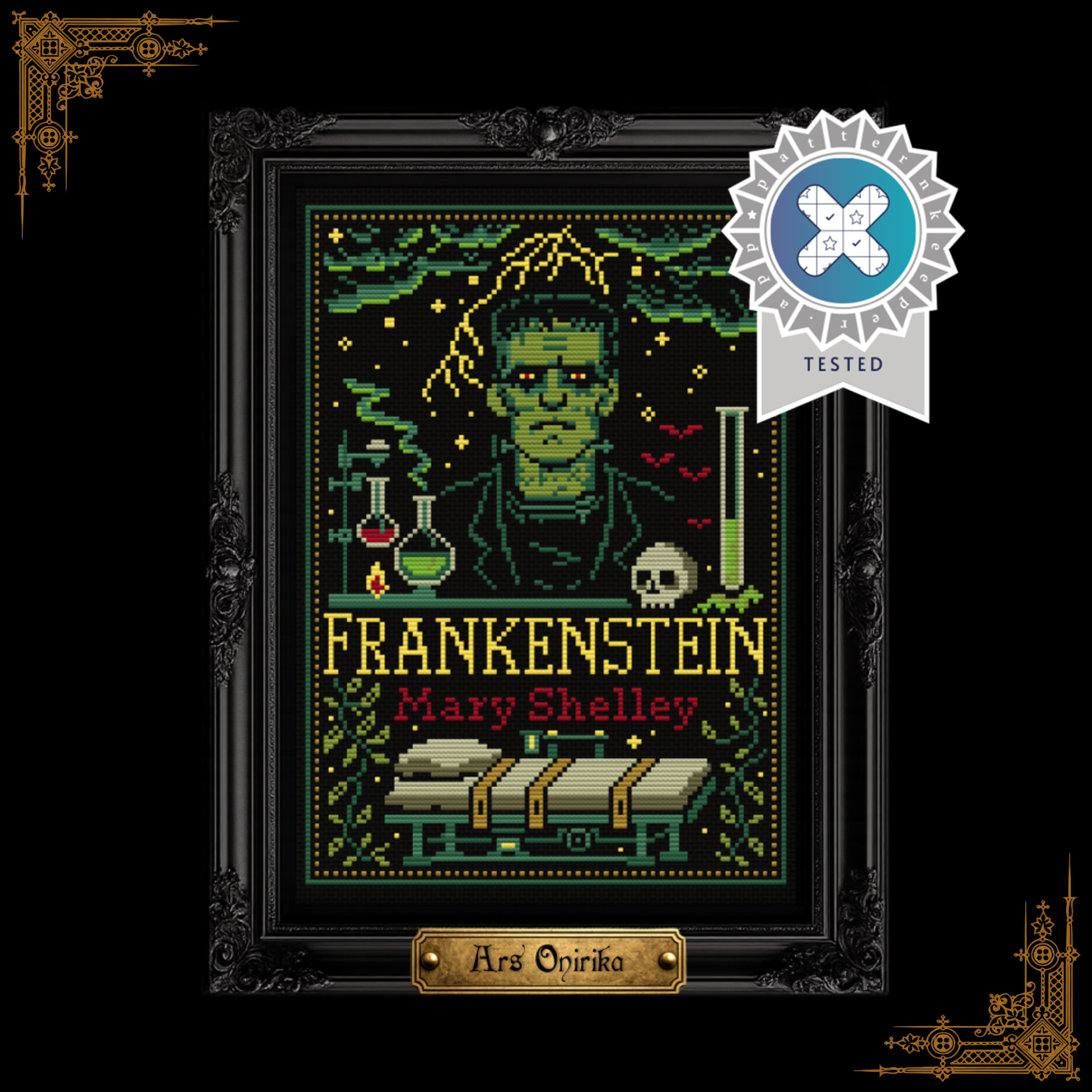 Frankenstein - Cross Stitch Pattern