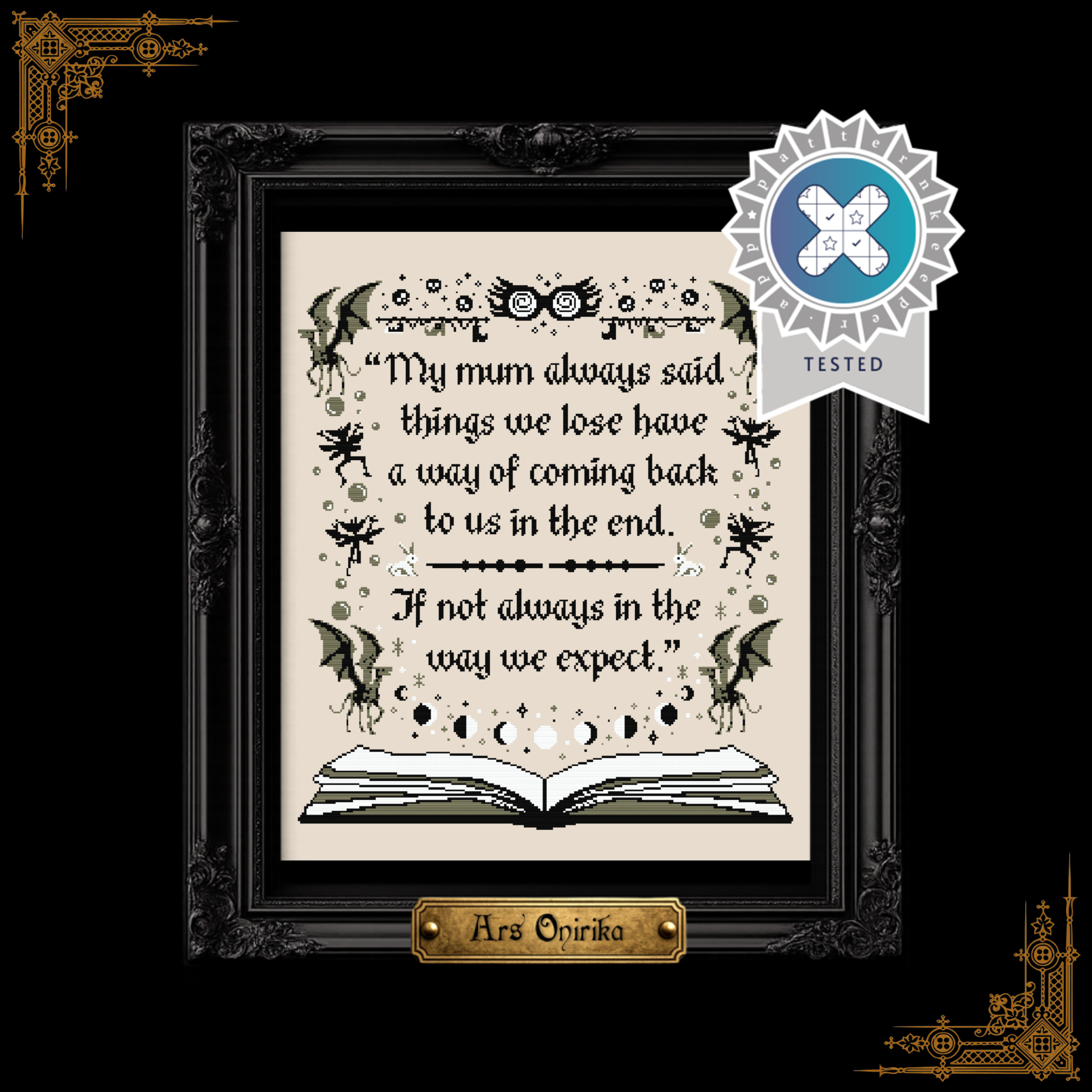 Luna - Cross Stitch Pattern
