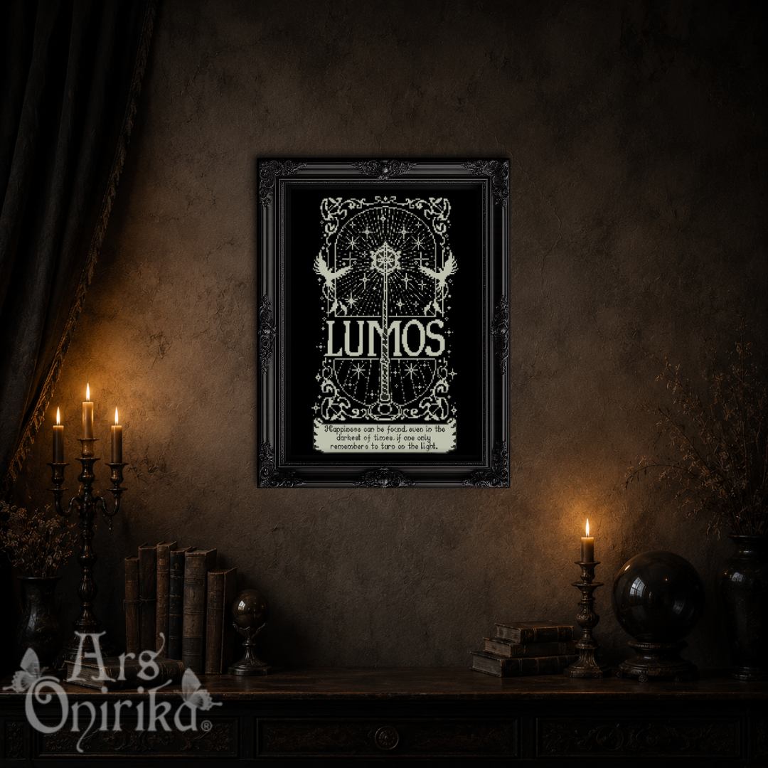 Lumos - Cross Stitch Pattern
