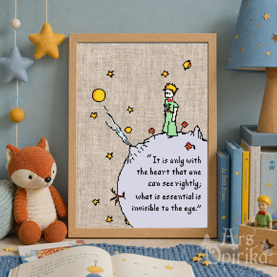 The Little Prince - Cross Stitch Pattern