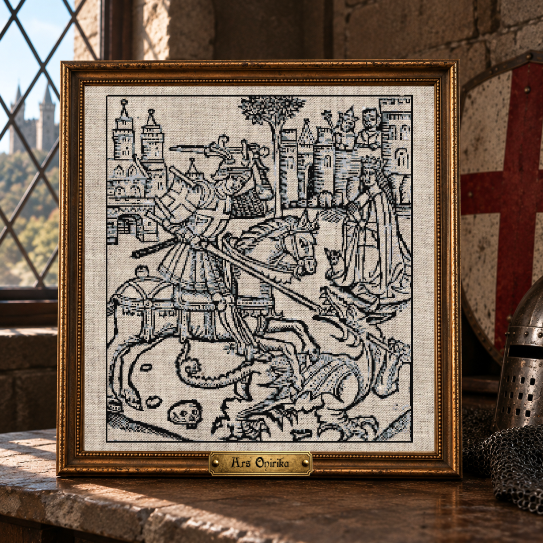 Saint George - Cross Stitch Pattern