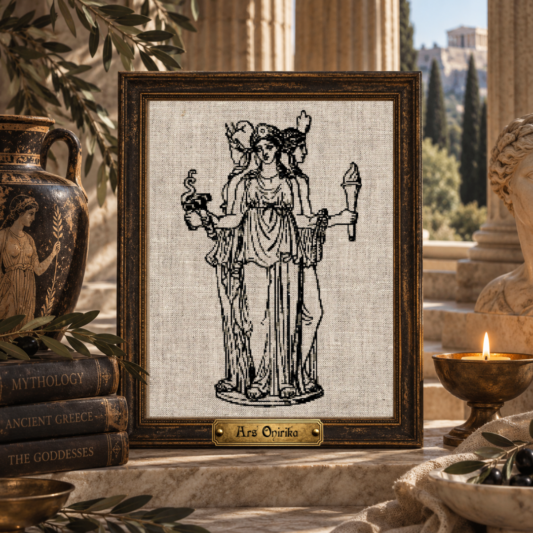Hecate Goddess - Cross Stitch Pattern