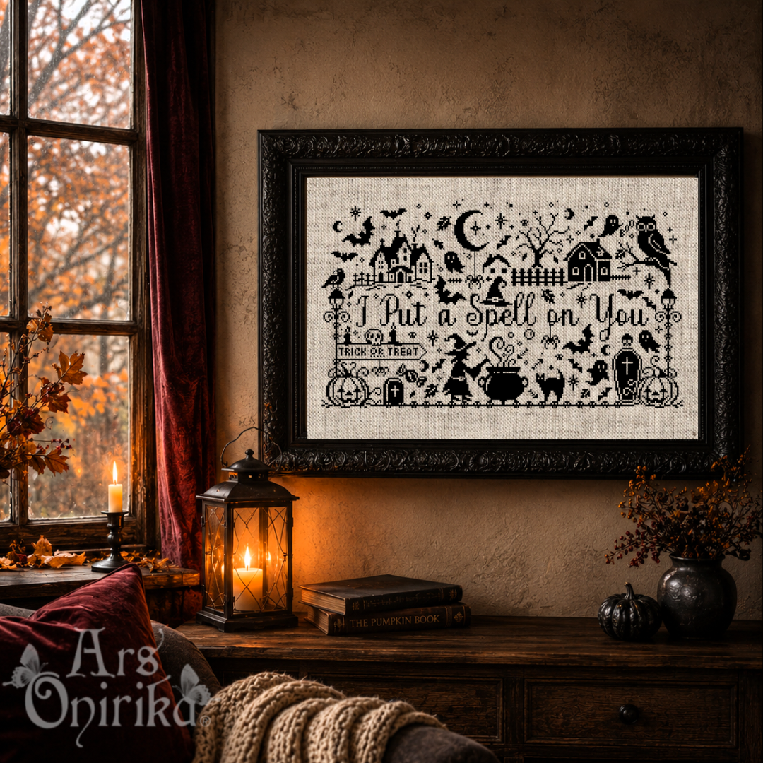 I Put a Spell on You - Cross Stitch Pattern