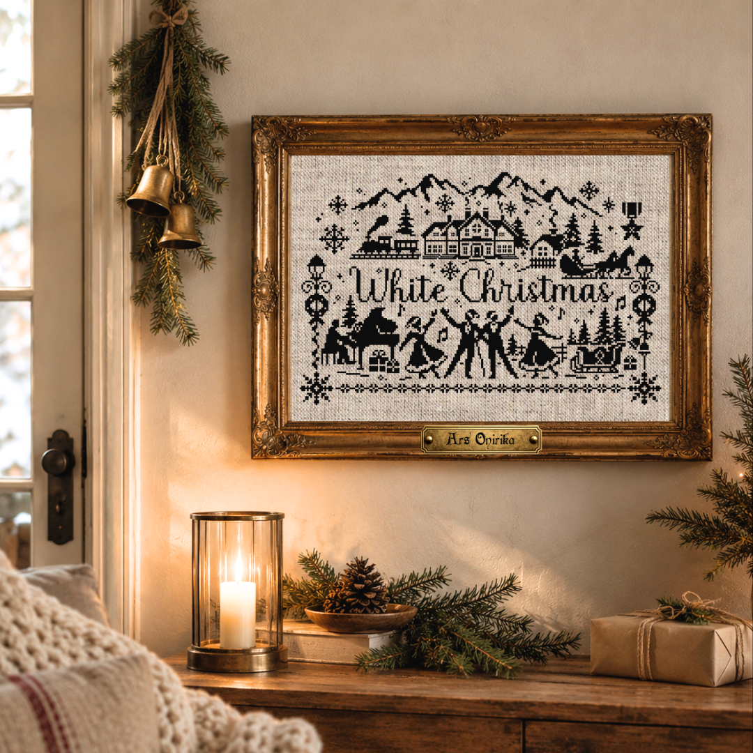 White Christmas - Cross Stitch Pattern