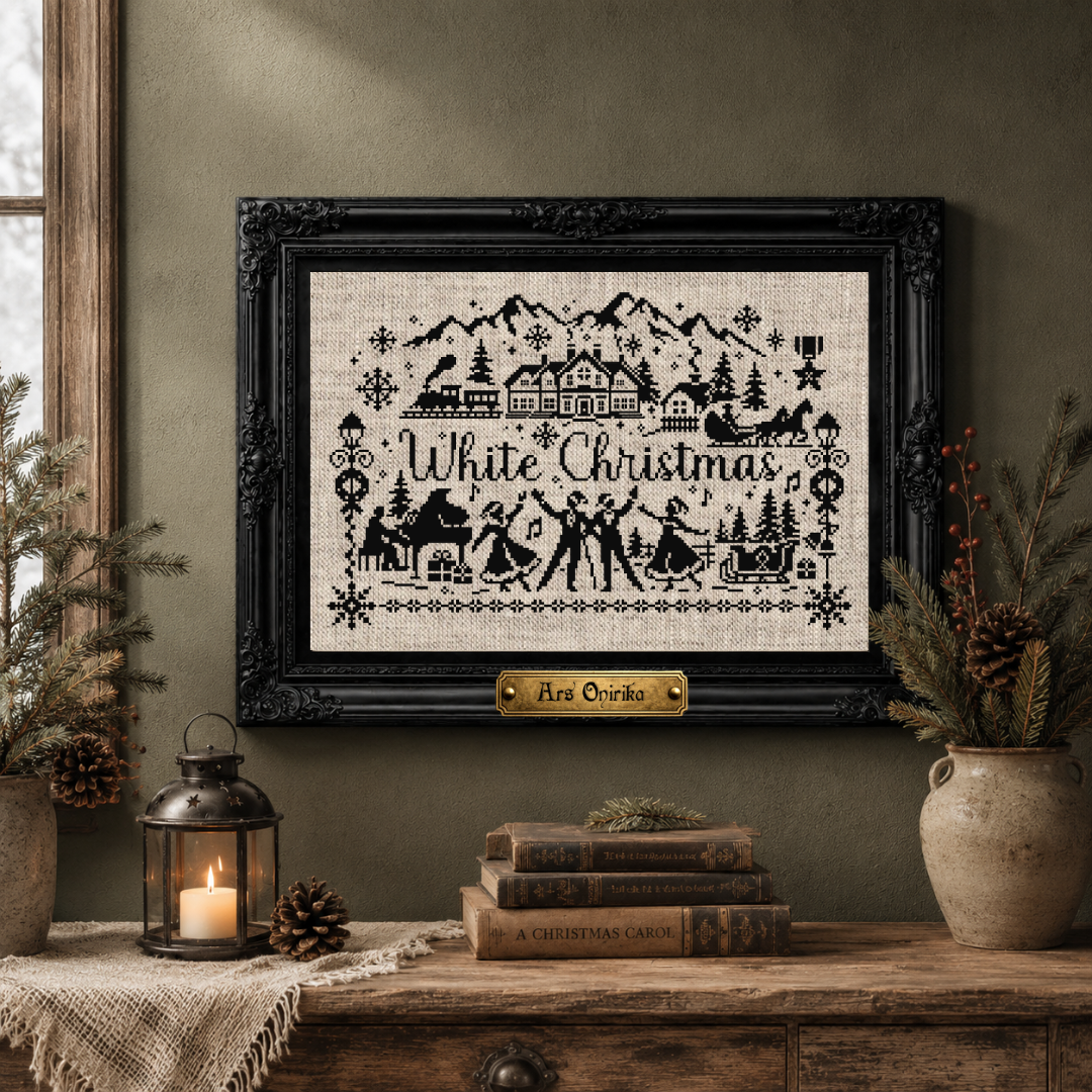 White Christmas - Cross Stitch Pattern