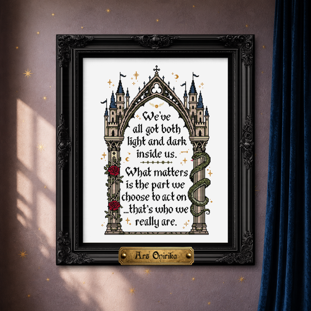 Sirius Light&Dark - Cross Stitch Pattern - Color Version