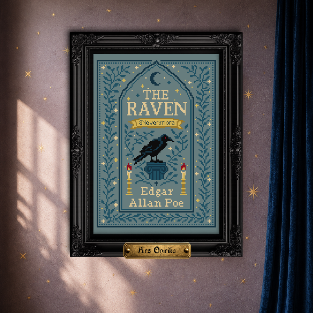 The Raven - Cross Stitch Pattern