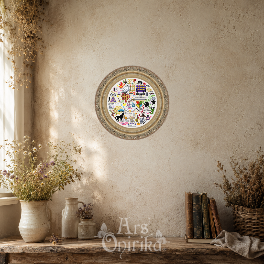 HP Magic - Cross Stitch Pattern