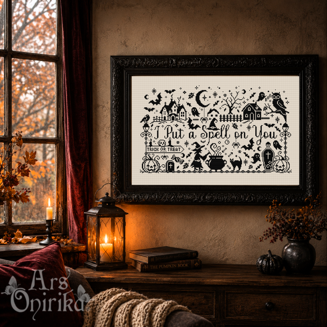 I Put a Spell on You - Cross Stitch Pattern