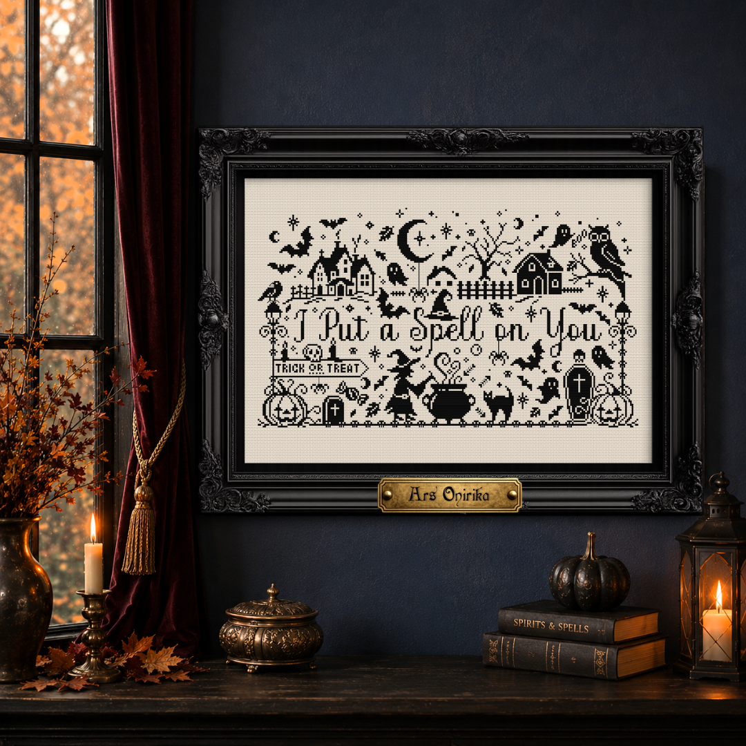 I Put a Spell on You - Cross Stitch Pattern