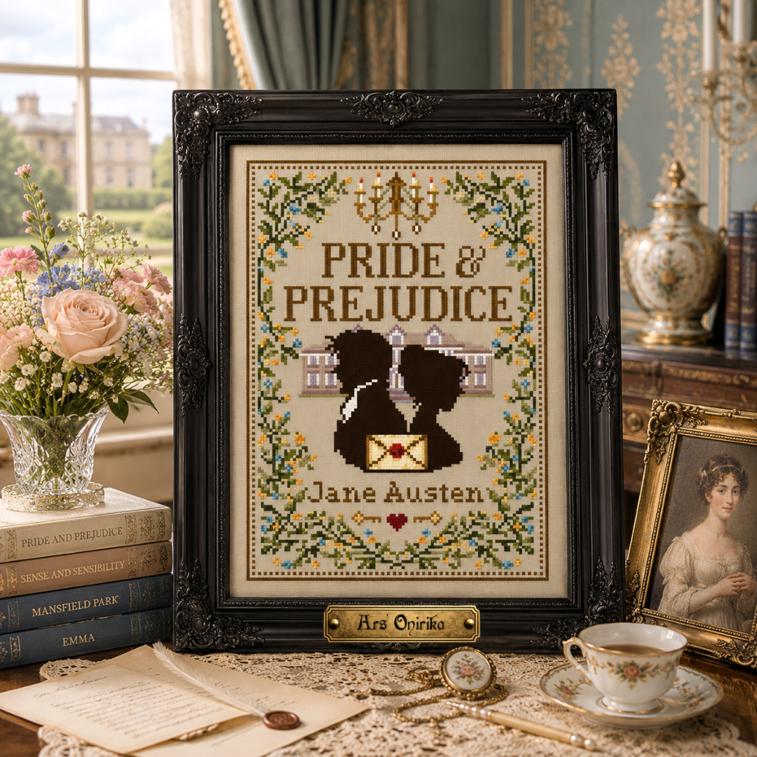 Pride and Prejudice - Cross Stitch Pattern
