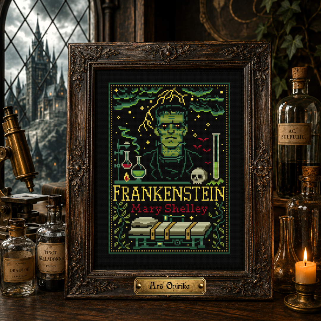 Frankenstein - Cross Stitch Pattern