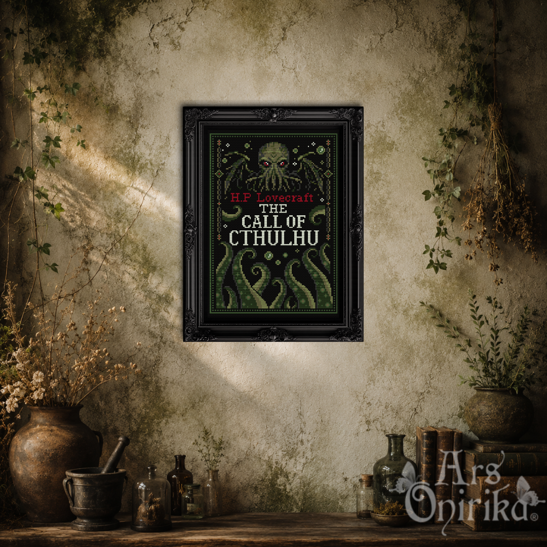 The Call Of Cthulhu - Cross Stitch Pattern