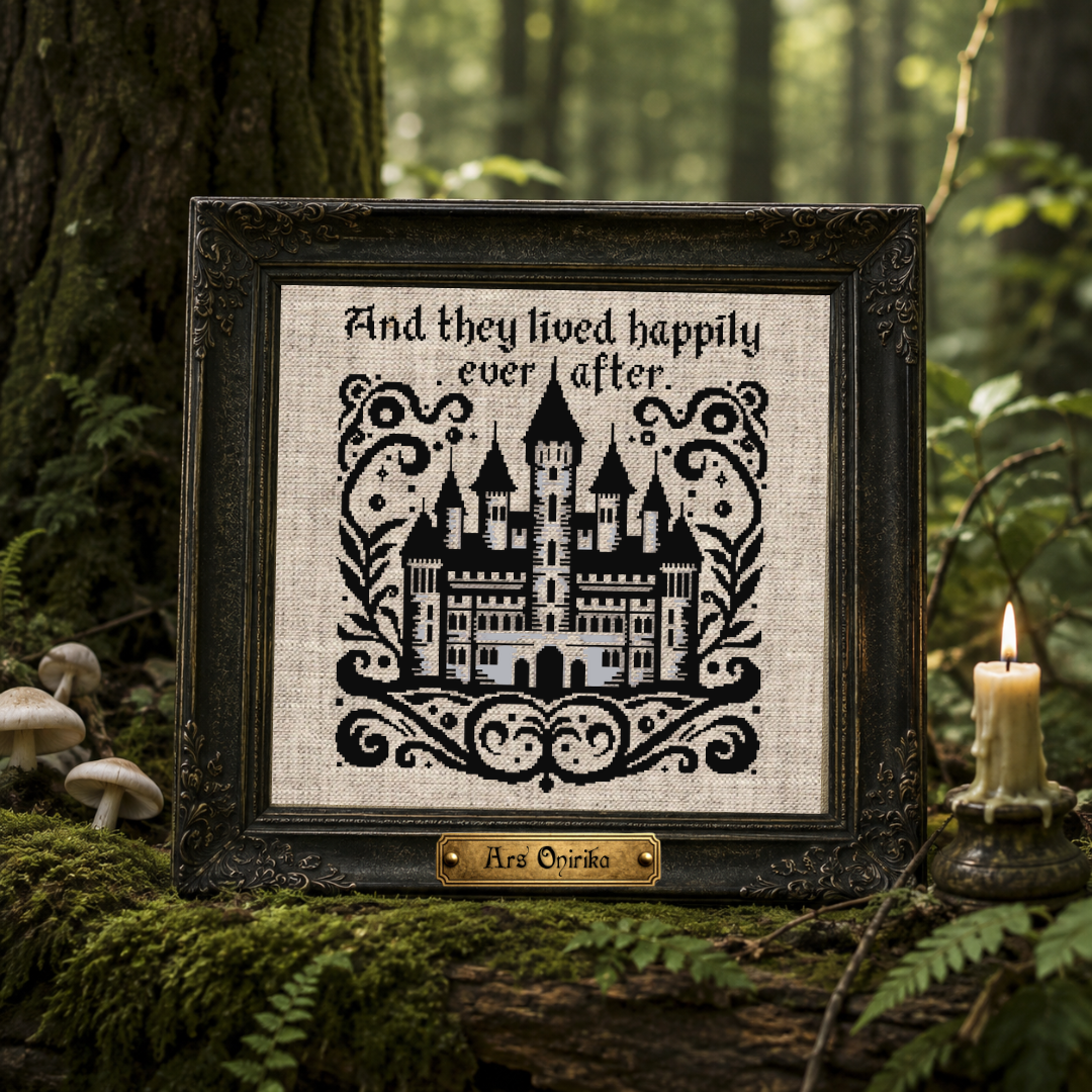 Medieval Fairytale Castle - Cross Stitch Pattern