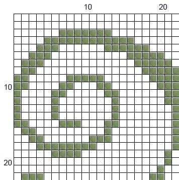 Monarch Butterfly Cross Stitch Pattern – Art Nouveau Embroidery (PDF) - INTERMEDIATE LEVEL