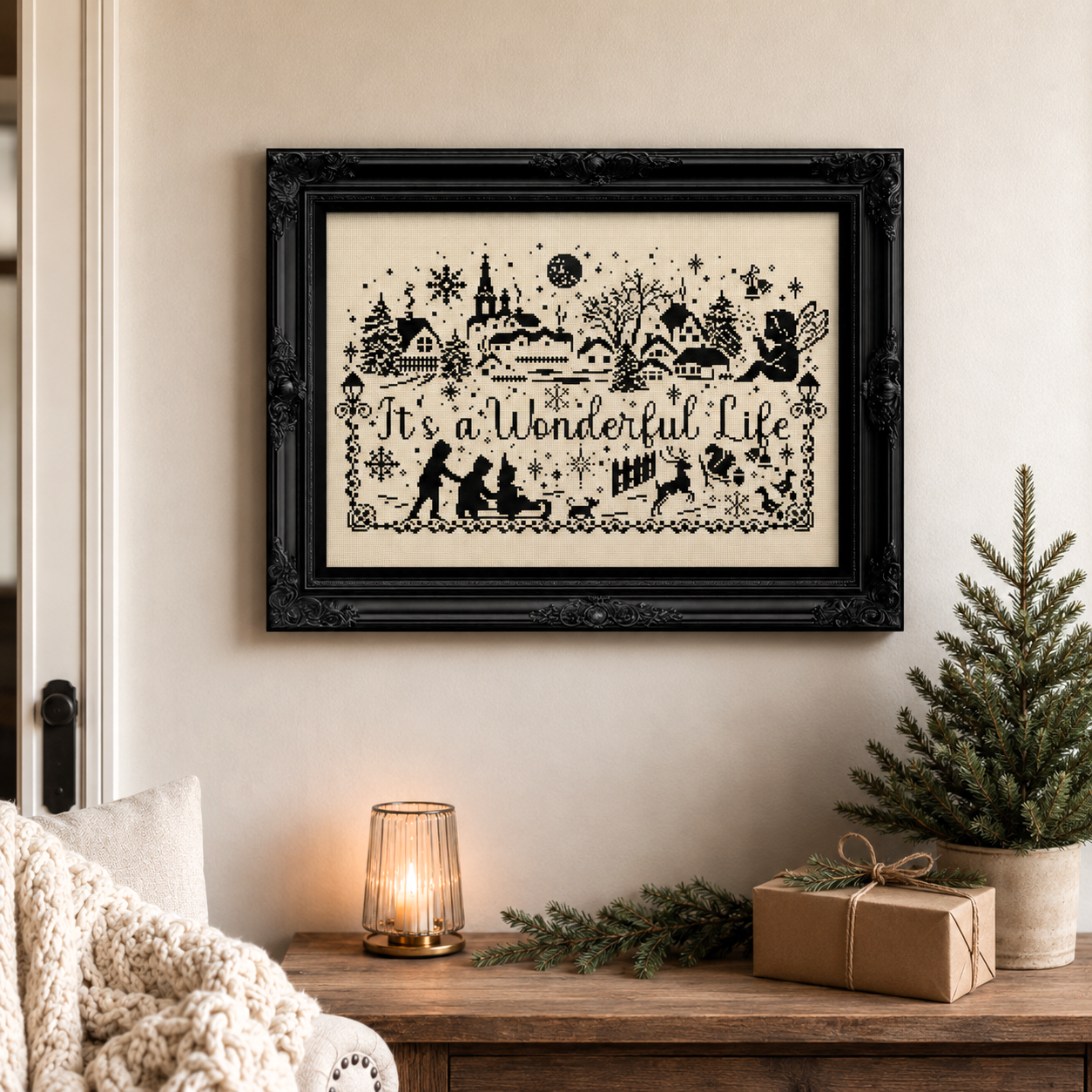 It's A Wonderful Life - Cross Stitch Pattern