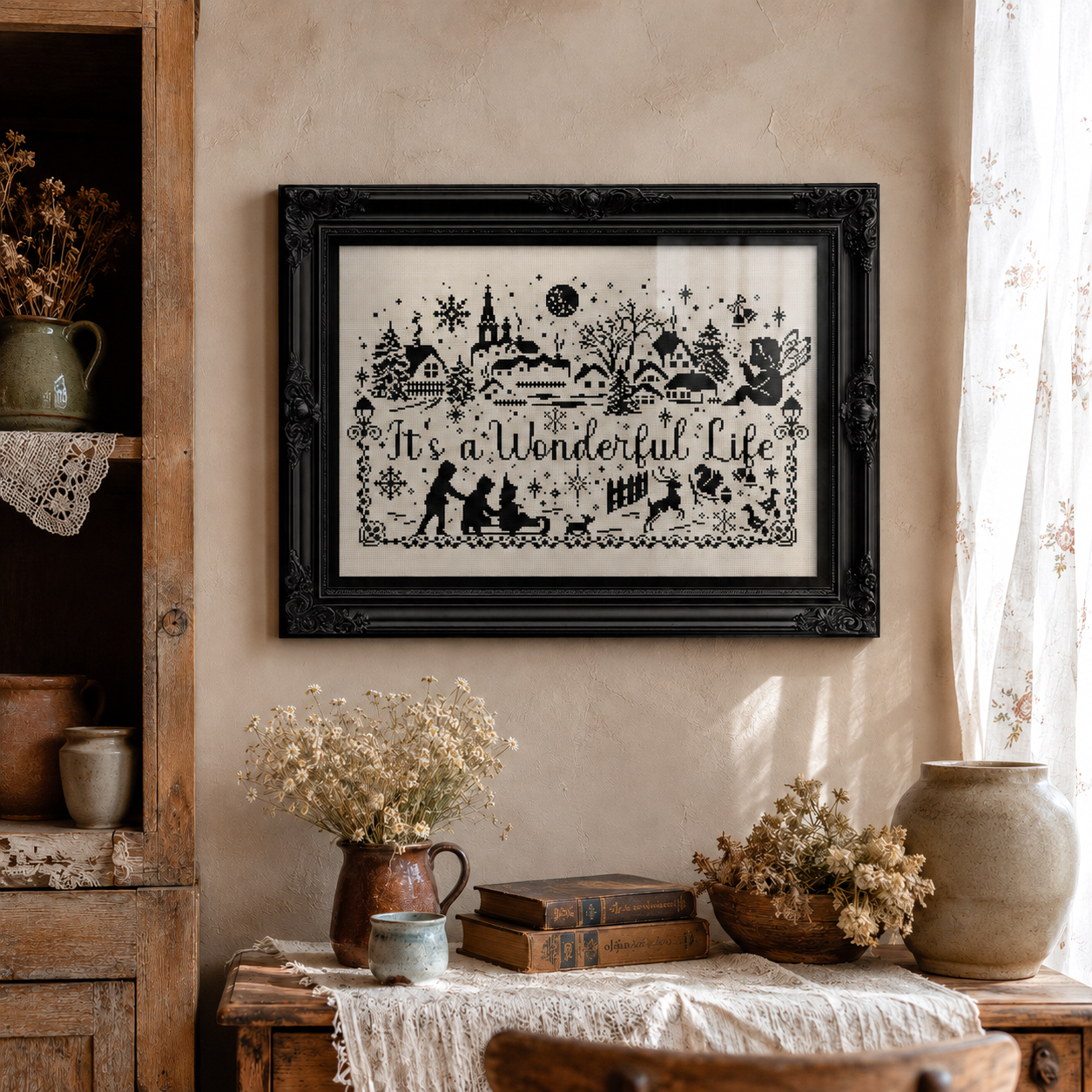 It's A Wonderful Life - Cross Stitch Pattern