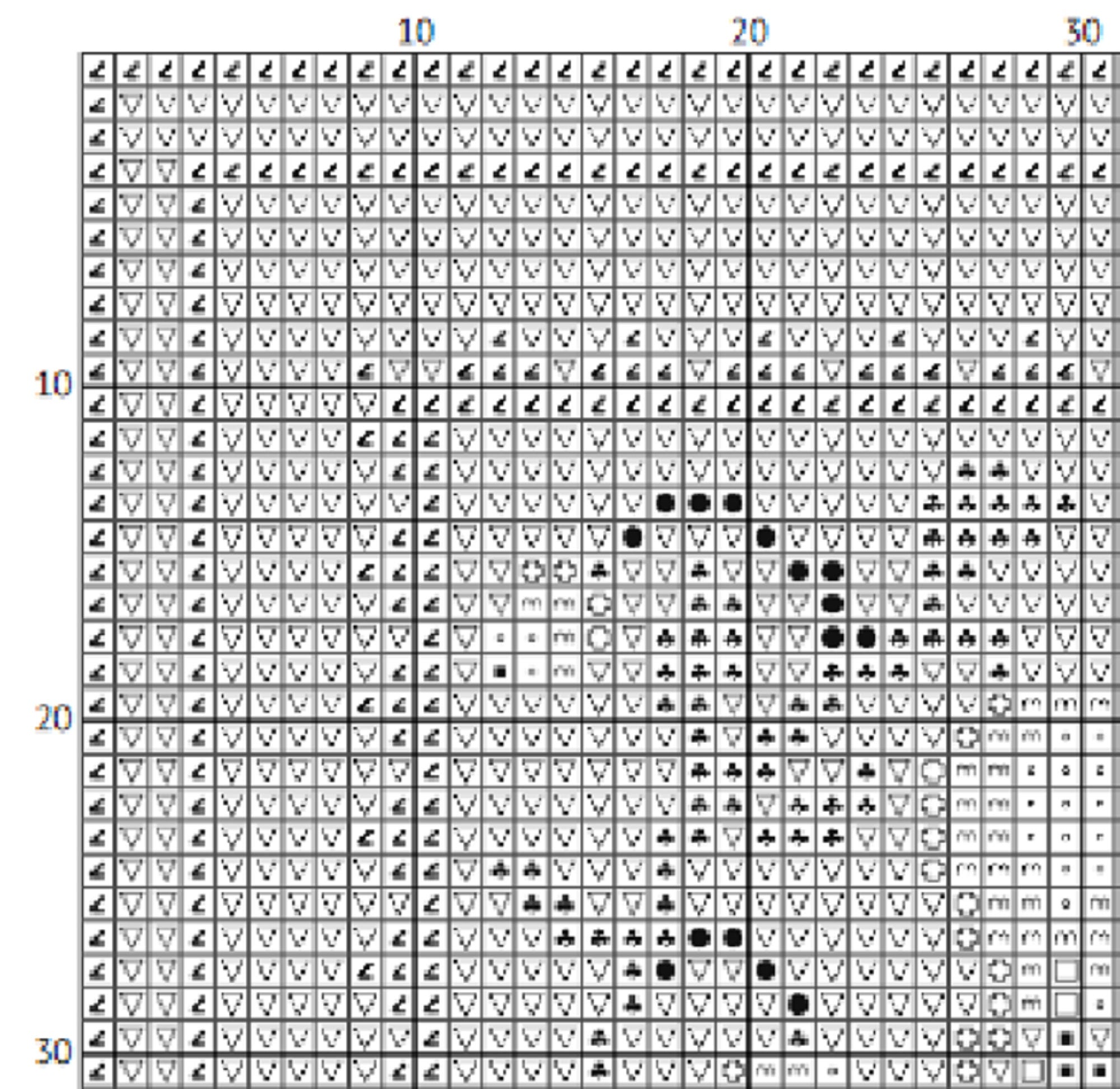 Wildflowers Cross Stitch Pattern - Vintage Botanical Postage (PDF) - INTERMEDIATE LEVEL