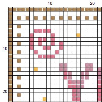 Luna Magic School - Cross Stitch Pattern (PDF) - EASY LEVEL