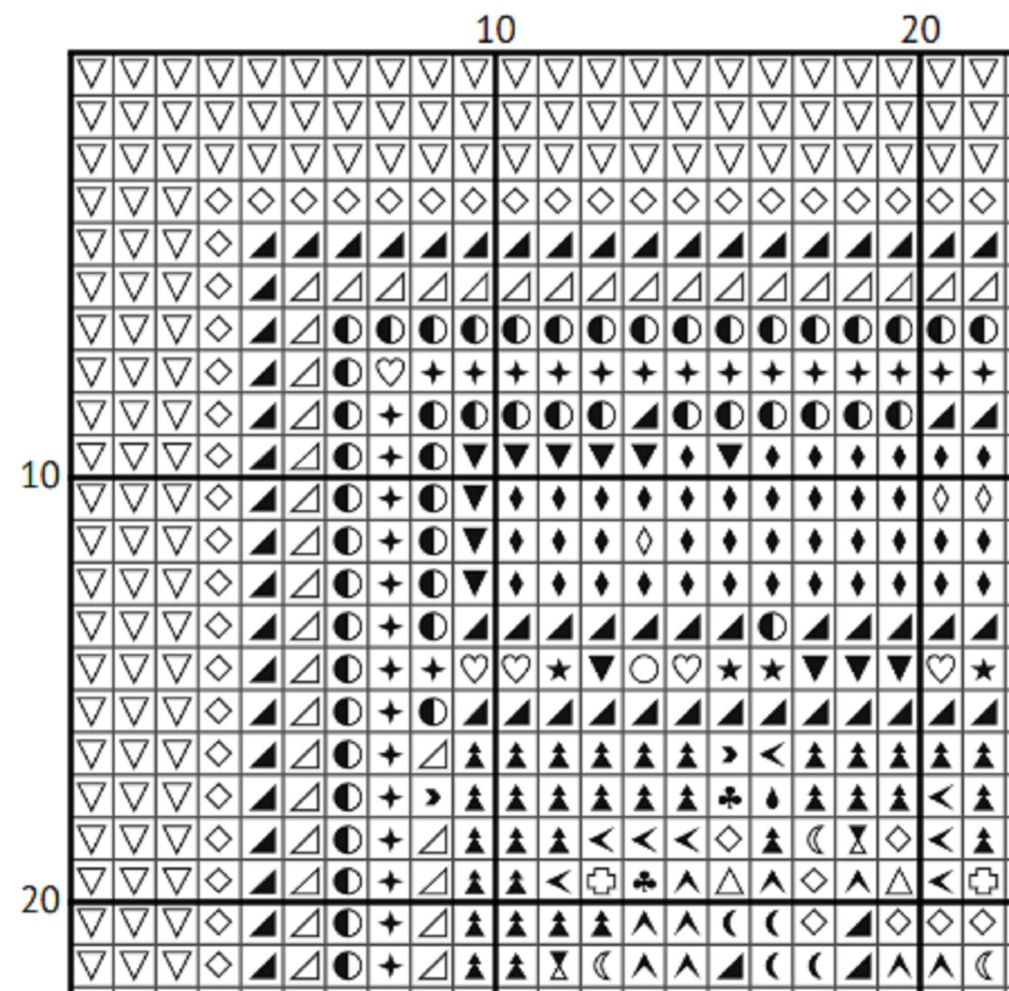 Absinthe Cross Stitch Pattern - Art Nouveau Poster - ADVANCED LEVEL
