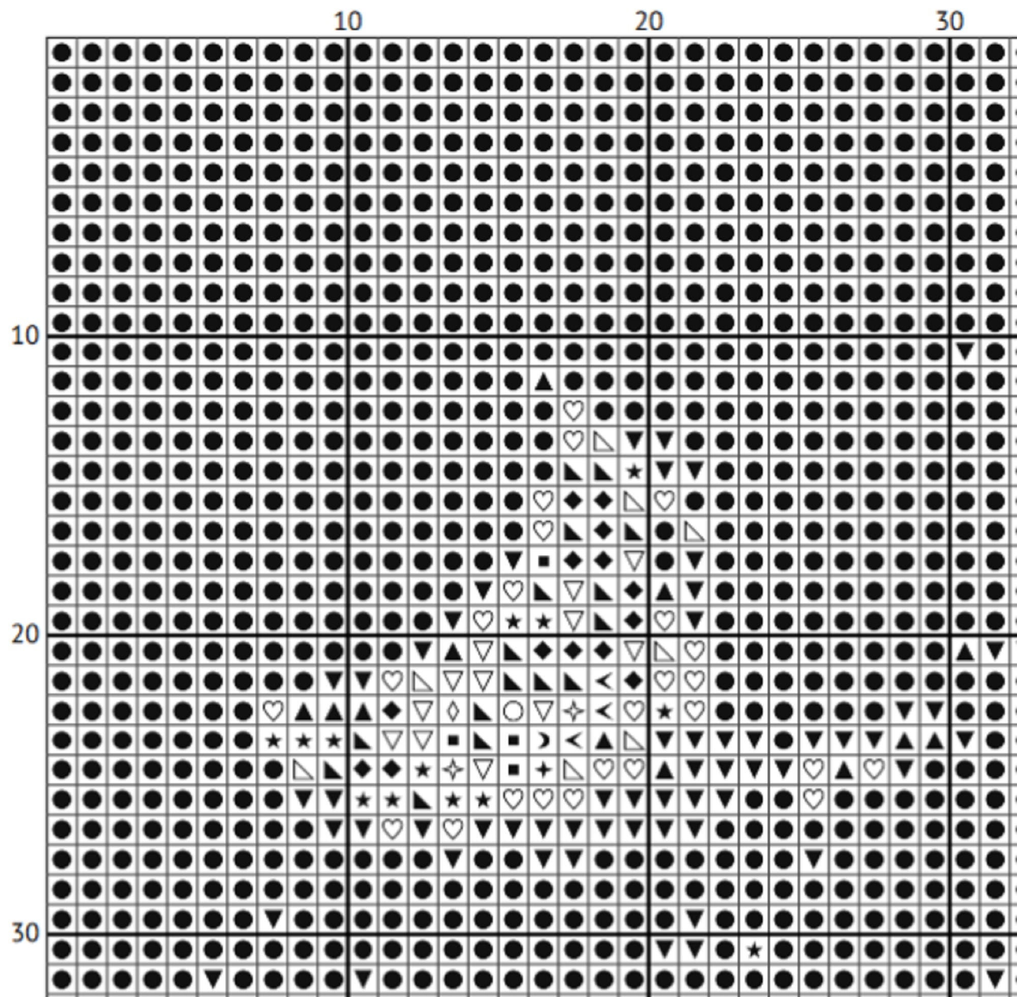 Aquelarre - Cross Stitch Pattern