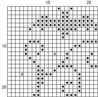 Home Sweet Haunt Cross Stitch Pattern – Halloween Gothic Mansion (PDF) - EASY LEVEL