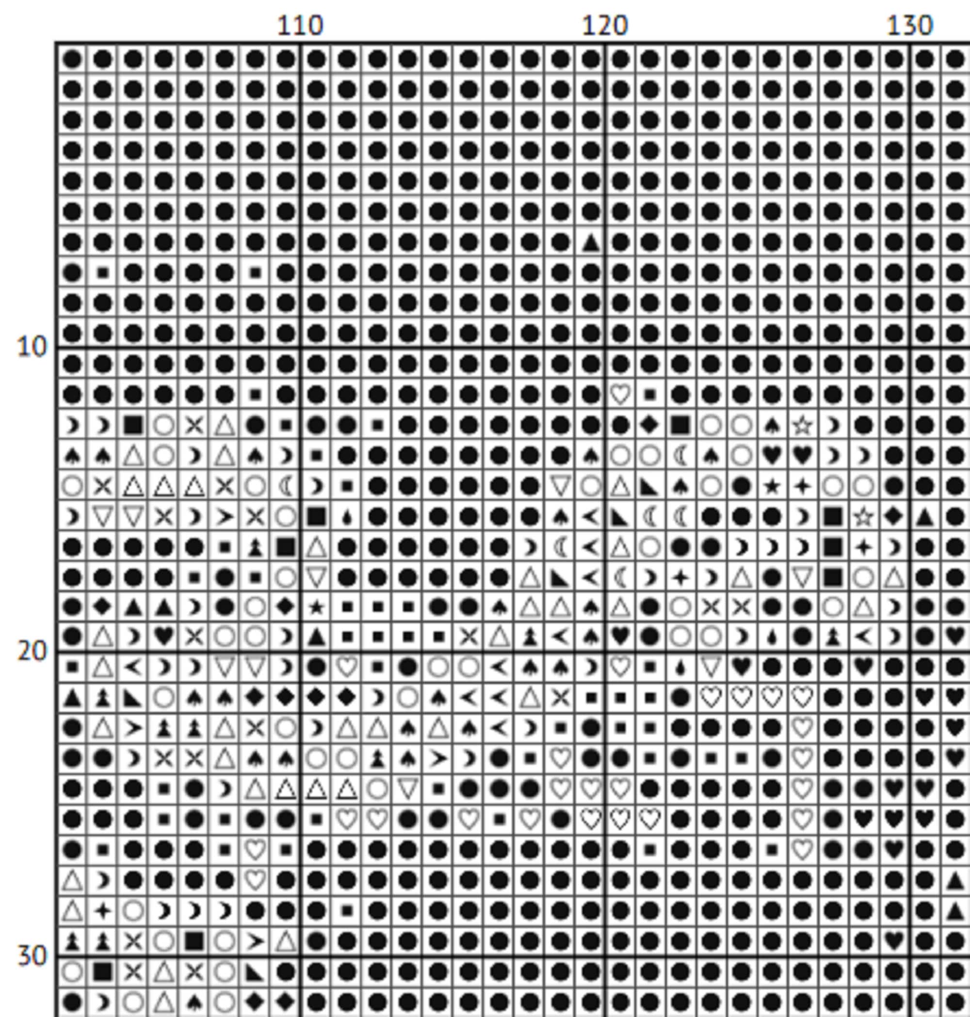 Love Spell Cross Stitch Pattern – Classical Art (PDF) - ADVANCED LEVEL