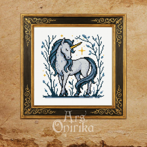 Unicorn Cross Stitch Pattern - Part of a Bundle (PDF)