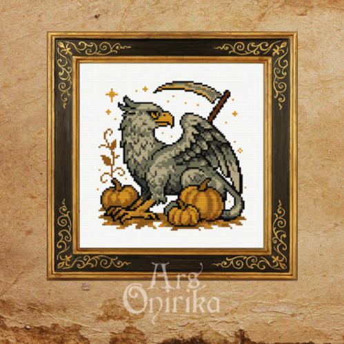 Hippogriff Cross Stitch Pattern - Part of a Bundle (PDF)