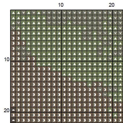 Magic Fairy - Spirit of the Night - Cross Stitch Pattern (PDF) - ADVANCED LEVEL