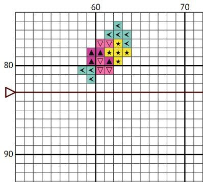 Blue Centaur Lady Cross Stitch Pattern – Fantasy (PDF) - EASY LEVEL