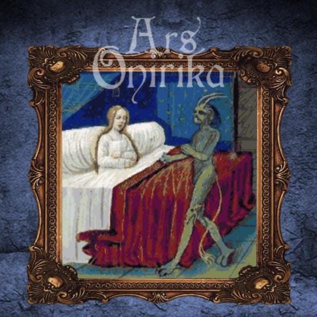 Medieval Sleep Paralysis Cross Stitch Pattern – ADVANCED LEVEL