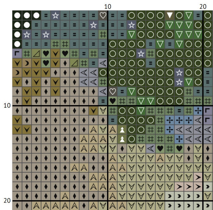 Fat Lady Portrait Cross Stitch Pattern (PDF) - Magic School - ADVANCED LEVEL