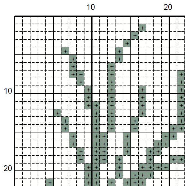 Acromantula Cross Stitch Pattern - Part of a Bundle (PDF)